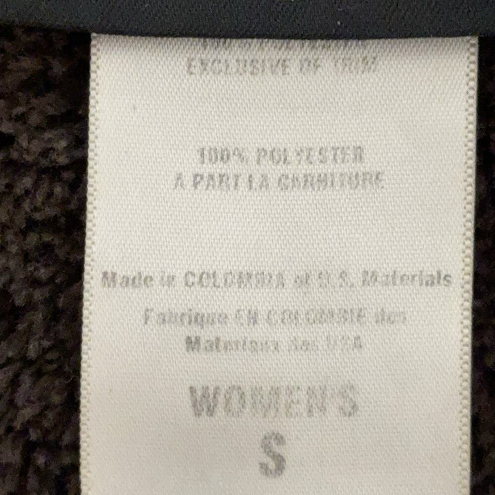 Patagonia Synchilla Jacket Women's Small Brown Windzone Full Zip Fleece Lined - Picture 8 of 8